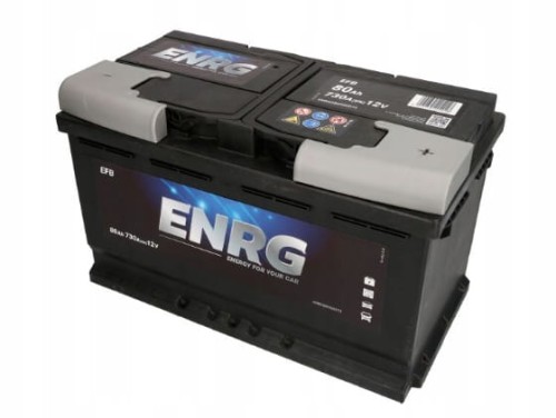 Akumulator ENRG 12V 80Ah 730A EFB Start- Stop