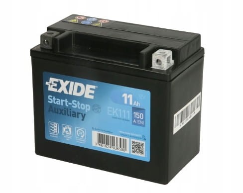Akumulator rozruchowy EXIDE AUXILIARY 12V 11Ah 150A L+ STOP-START AGM