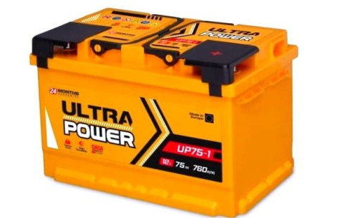 Akumulator Ultra Power 12V 75Ah 760A MOCNA UKRAINA