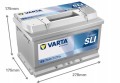 Akumulator 12V 70Ah 640A Varta Dynamic SLI nowość produkcja 2025 rozruchowy