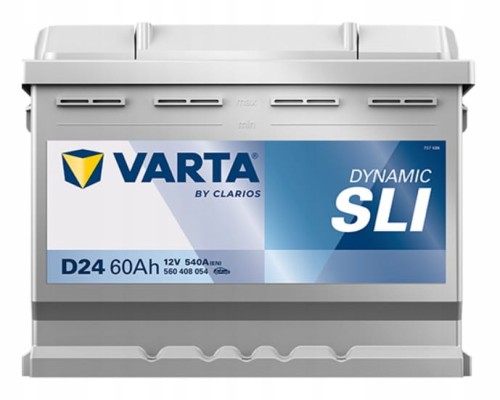 Akumulator 12V 60Ah 540A Varta Dynamic SLI nowość produkcja 2025 rozruchowy