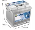 Akumulator 12V 52Ah 470A Varta Dynamic SLI nowość produkcja 2025 rozruchowy