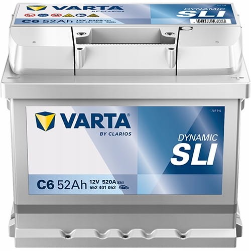 Akumulator 12V 52Ah 520A Varta Dynamic SLI nowość produkcja 2025 rozruchowy