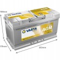 Akumulator 12V 95Ah 850A Varta Dynamic AGM nowość produkcja 2025 rozruchowy