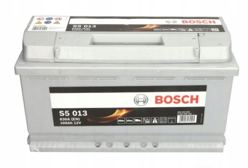Akumulator 100Ah 830A 12V BOSCH S5 (BEZ ZDANIA STAREGO) S5013 świeża data