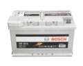 Akumulator 12V 85Ah 800A BOSCH S5 (BEZ ZDANIA STAREGO) NAJNOWSZA PRODUKCJA