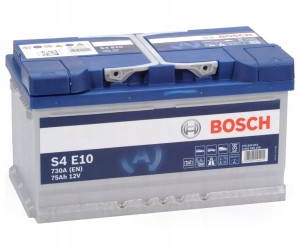 Akumulator 75Ah 730A 12V EFB ( zamiennik AGM) do start stopu Bosch S4E10