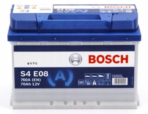 Akumulator 12V 70Ah 760A Bosch S4 EFB Start Stop NAJNOWSZA PRODUKCJA