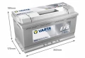 Akumulator 12V 95Ah 850A VARTA SILVER DYNAMIC EFB rok2025 nowość start stop