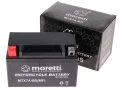 Akumulator do skutera, do quada, do kosiarki 7Ah 12V Moretti AGM/GEL MTX7A