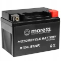 Akumulator do skutera 50cc 4Ah 12V Moretti MTX4L akumulator motocyklowy AGM
