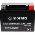 Akumulator do skutera 50cc 4Ah 12V Moretti MTX4L akumulator motocyklowy AGM