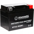 Akumulator do skutera 50cc 4Ah 12V Moretti MTX4L akumulator motocyklowy AGM