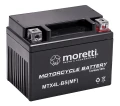 Akumulator do skutera 50cc 4Ah 12V Moretti MTX4L akumulator motocyklowy AGM