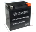 Akumulator 12ah żelowy MORETTI AGM MB12L-BS do motocykla