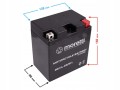 Akumulator motoycklowy 11Ah 12V 160A MB10L-BS Moretti AGM (Gel)
