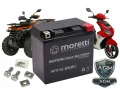 Akumulator 12V 12Ah AGM YTX14L-BS Moretti MTX14L-BS Harley Prawy Plus Śwież