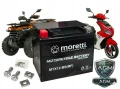 Akumulator 12V 12Ah AGM YTX12-BS Moretti MTX12-BS Bandit TDM Zalany Świeży