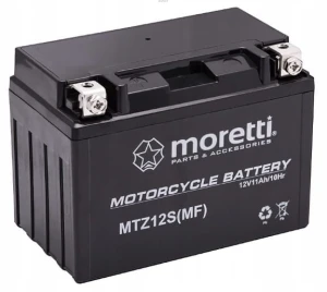 Akumulator do skutera quada kosiarki 12V 11 Ah AGM/Gel Moretti świeża data