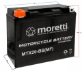 Akumulator motocyklowy 20Ah 12V MTX20-BS do motocykla MORETTI