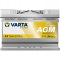 Akumulator 70Ah 760A Varta Dynamic AGM start-stop produkcja 2026 rozruchowy