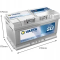 Akumulator 80Ah 740A Varta Dynamic SLI nowa linia produkcja 2026 rozruchowy