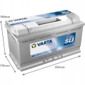 Akumulator 100Ah 830A Varta Dynamic SLI nowa linia produkcj 2026 rozruchowy