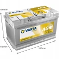 Akumulator 80Ah 800A Varta Dynamic AGM start-stop produkcja 2026 rozruchowy