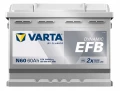 Akumulator 12V 60Ah 640A VARTA SILVER DYNAMIC EFB nowość rok2026 start stop