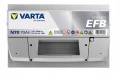 Akumulator 12V 70Ah 760A VARTA SILVER DYNAMIC EFB nowość rok2026 start stop