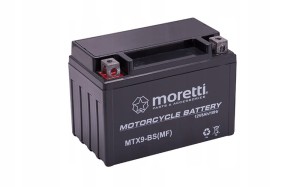 Akumulator Moretti 8ah do Motocykla MTX9-BS