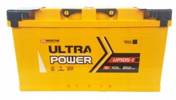 Akumulator ukraiński 12V 105Ah 950A mocny Megatex Ultra Power 